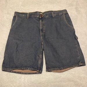 Outdoor Life Men’s Dark Wash Blue Denim Shorts, Size 40
